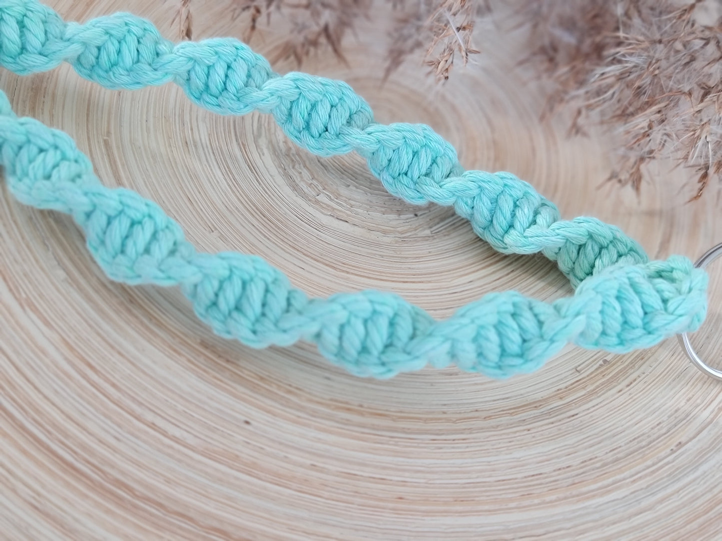 Makramee Anhänger Wave