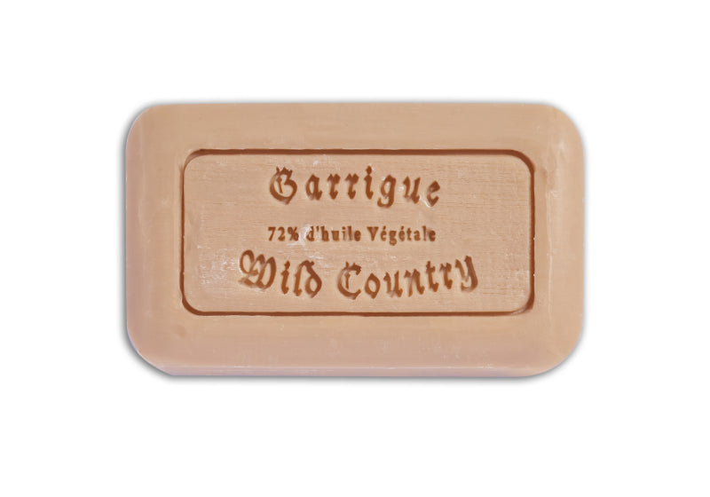 Set: Seifeschale Emaille rechteckig mit Savon de Marseille