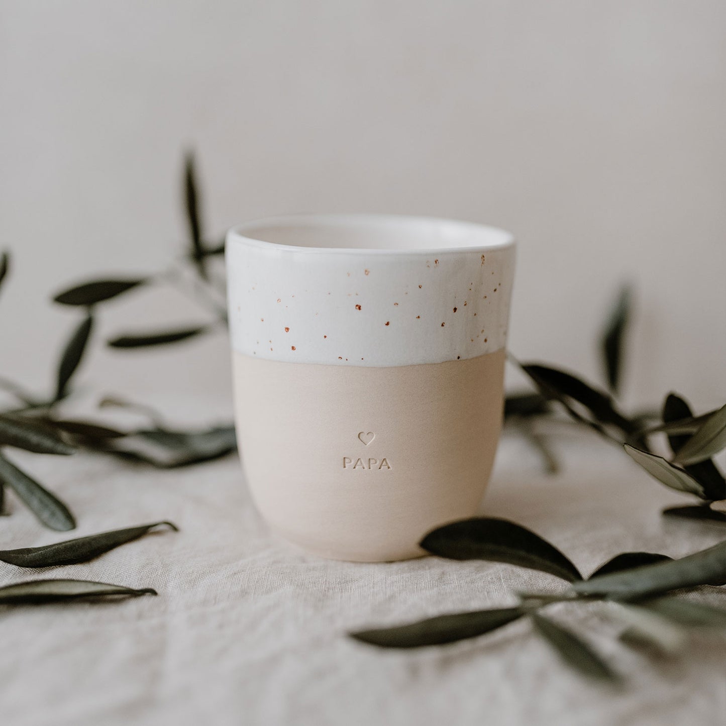 Für Papa's graue Zellen - Konzentration als Tee mit Tasse